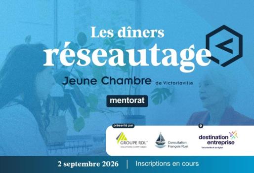 Dîner réseautage spécial mentorat