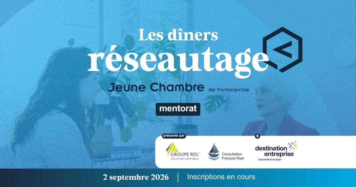 Dîner réseautage spécial mentorat